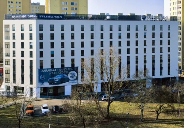 Budynek Nano Apart w Warszawie